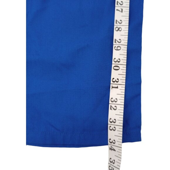 Cherokee Workwear Cargo Scrub Pants Medium Unisex Drawstring TALL 4100T Royal - Picture 7 of 8